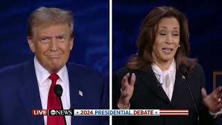 FULL DEBATE Donald Trump and Kamala Harris attack defend in presidential debate [upl. by Aitercal404]