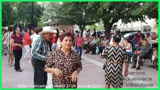 BAILE EN LA PLAZA DE ARMAS TORREON COAHUILA MEXICO Los Pelones NO Cuento con Derechos de Autor [upl. by Aniretak]