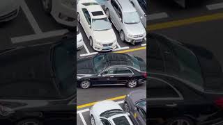 Reverse parking by Lexus car driver parking sportscar parallel easyparking [upl. by Nylrebmik]