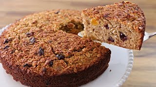 Easy and Healthy Oatmeal Cake Recipe [upl. by Findlay]