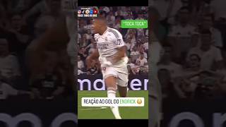 REAÇÃO DO MBAPPÉ NO GOL DO ENDRICK 😳 shorts mbappe endrick [upl. by Donall959]