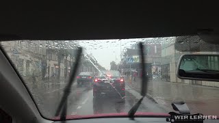 Autofahren lernen A07 Fahren bei Regen [upl. by Anahcra]