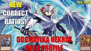 Dogmatika Nekroz YuGiOh Deck Profile  DEC 2023 [upl. by Grissom]