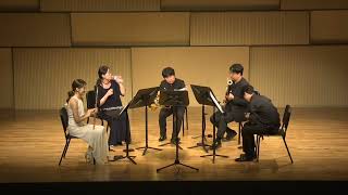 Jean Françaix  Wind Quintet No1  우디앙상블 [upl. by Troc]