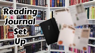 Reading Journal Set Up  September amp October [upl. by Cavanaugh]