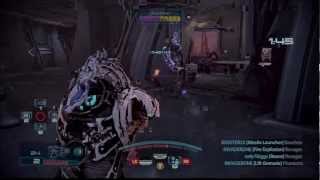 Best Krogan Sentinel Build Ever Platinum Gameplay Mass Effect 3 [upl. by Sidnala550]