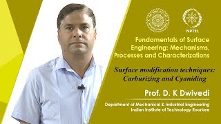 Surface modification techniques Carburizing and Cyaniding [upl. by Euqinehs565]