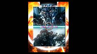 Galvatron vs lockdown monsterverse edit animeedit transformers automobile fyp [upl. by Biamonte564]