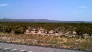 McCamey Iraan Texas Roads [upl. by Akemor]