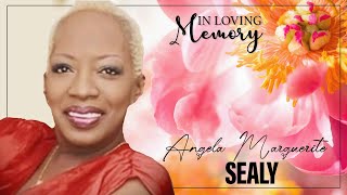 In Loving Memory of ANGELA MARGUERITE SEALY  Obituary [upl. by Nyrhtakyram]