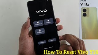 How To Full Reset Vivo Y16 [upl. by Eniloj]