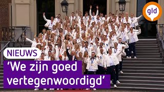 Gelderse olympiers genieten van huldiging in Den Haag [upl. by Christy]