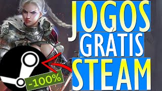 10 NOVOS JOGOS GRÁTIS para PC na STEAM JOGOS de GRAÇA para RESGATAR e JOGAR AGORA na STEAM [upl. by Nairda607]