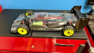 Arrma Limitless 4s Test Pass Onyx Batteries Castle 2400kv [upl. by Enilada600]