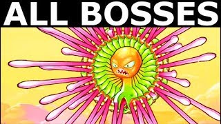 Octogeddon  All Frog Weapon Upgrades  All Boss Battles Gameplay No Commentary [upl. by Atte578]