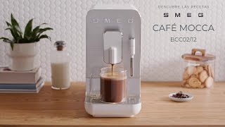 Receta de Café Mocca con Chocolate en tu cafetera BCC02 Smeg [upl. by Mogerly]