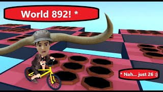 Obby but Youre On a Bike  World 26 Walkthrough [upl. by Rogerio]