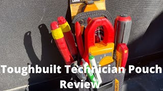 Toughbuilt technician tool pouch review and electrical loadout [upl. by Karla]