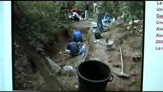 Original video of the VilleneuveLoubet exhumation [upl. by Trilby]