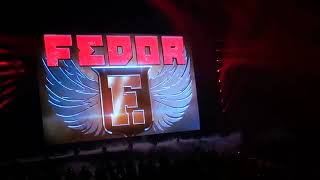 Fedor The Last Emperor Emilianenko walk in Serbian National Song vs Rampage Jackson BELLATOR [upl. by Calhoun574]