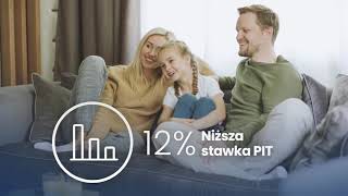 NiskiePodatki – obniżamy podatki na lata audiodeskrypcja [upl. by Rednasela953]