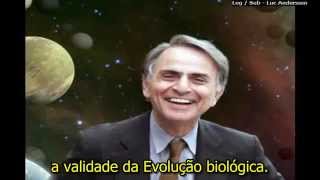 Carl Sagan derrubando uma falácia criacionista LEGENDADO [upl. by Eibrab]