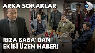 Rıza Babadan ekibe şok haber  Arka Sokaklar 566 Bölüm [upl. by Nikos]