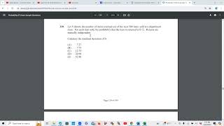 Actuarial SOA Exam P Sample Question 339 Solution [upl. by Flory482]