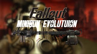 FALLOUT Minigun Comparison FALLOUT 3  FALLOUT 76 [upl. by Eladal]