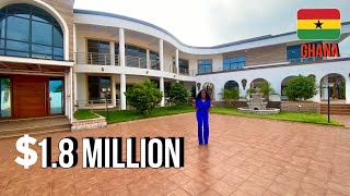 Most Luxurious And Biggest House at trasacco valley in Ghana  Ghana Most expensive Estate [upl. by Reuven]