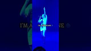 Halsey performs Hurricane live halsey youtubeshorts halseylive hurricane [upl. by Judye]