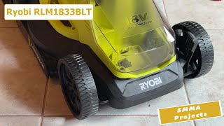 Ryobi ONE RLM1833BLT1825M Cordless Lawnmower and Grass Trimmer Kit review [upl. by Ilatan795]