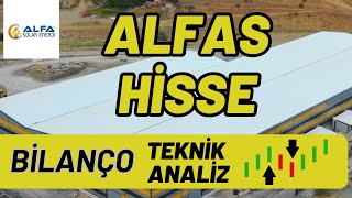 ALFA SOLAR ENERJİ  ALFAS Bilanço Teknik Analiz [upl. by Aniaz]