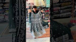 🥰New latest party wear lehenga frock choli crop topshorts viralvideo fashion wedding dress [upl. by Nored]