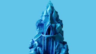 How To Make Queen Elsas Ice Castle From Frozen [upl. by Nina647]