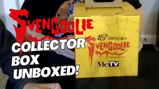 Svengoolie 45th Anniversary Collector Box Unboxing [upl. by Aratahs]