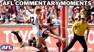 The Best AFL Commentary Moments Of All Time [upl. by Marris]