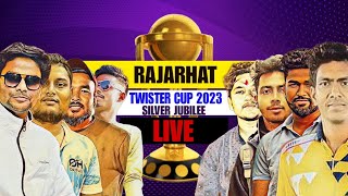 RAJARHAT TWISTER CUP 2023 Day 1 LIVE LINK2  SILVER JUBILEE [upl. by Athalee]