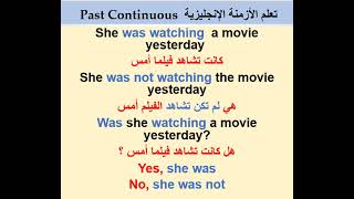 Learn English easily Grammar Past Continuous [upl. by Aynatan]