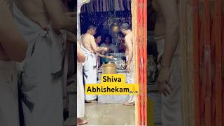 Shiva Abhishekam🙏 plz subscribe and comment OM NAMAH SHIVAYA if possible omnamahshivaya 🙏 [upl. by Lotson]