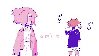 smile  mitsukou angst animatic [upl. by Nosylla]