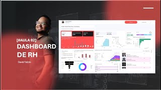 AULA 02 PowerBI na pratica  Dashboard de RH [upl. by Reprah]