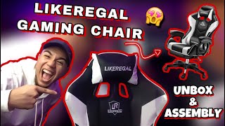 LIKEREGAL GAMING CHAIR HONEST REVIEW  DETAILED UNBOXING AND ASSEMBLY WORTH IT NGA BA [upl. by Adiaz]