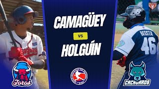 Camagüey vs Holguín 4to juego Serie Nacional 63 [upl. by Sualakcin]