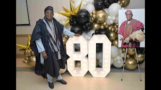 Chief Folami Rotimi Lofinmakin Srs 80th Birthday Celebration [upl. by Erot633]