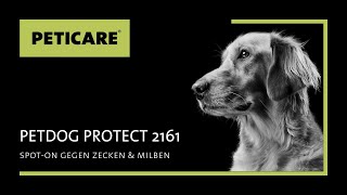 petDog Protect 2161  SpotOn gegen Zecken für Hunde  Wirkungsweise im Zeitraffer mit Petrischale [upl. by Light]