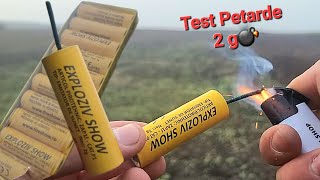 💥 Petarde EXPLOZIV SHOW 2g  Test amp Review Petarde 2025💣 [upl. by Zarger]