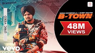 BTown  Official Lyric Video  Sidhu Moose Wala  BTown ft Sunny Malton [upl. by Nuavahs349]