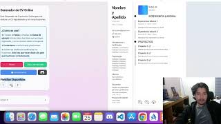Generar Curriculum Vitae  Hoja de Vida  Online Gratis [upl. by Raeann]