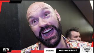 YOU GOT COCKY amp GOT KNOCKED OUT  TYSON FURY REACTS TO ANTHONY JOSHUA DESTROYING FRANCIS NGANNOU [upl. by Notsehc398]